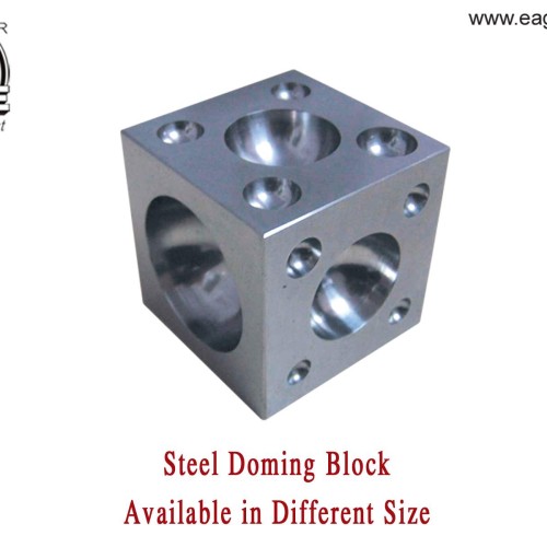 Steel doming block - jewellery tools in india